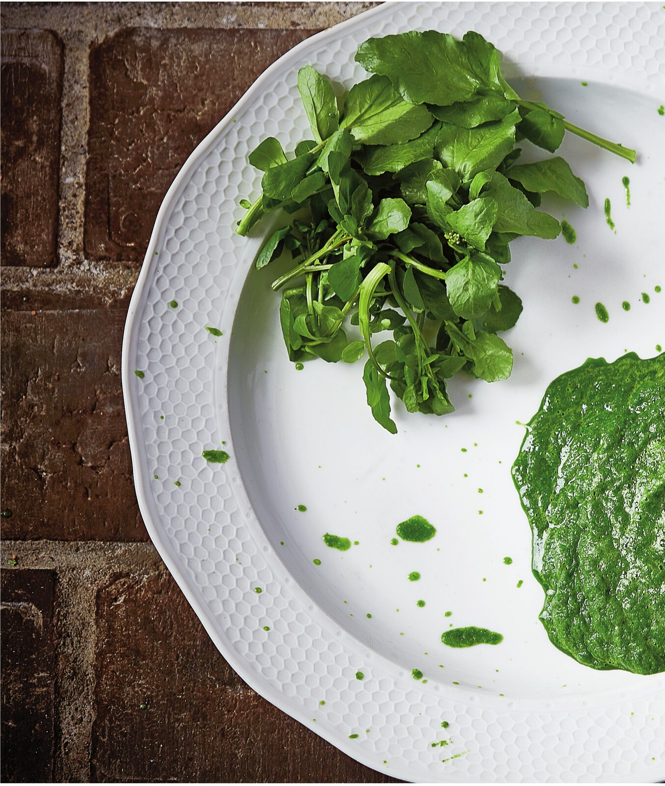 Watercress puree
